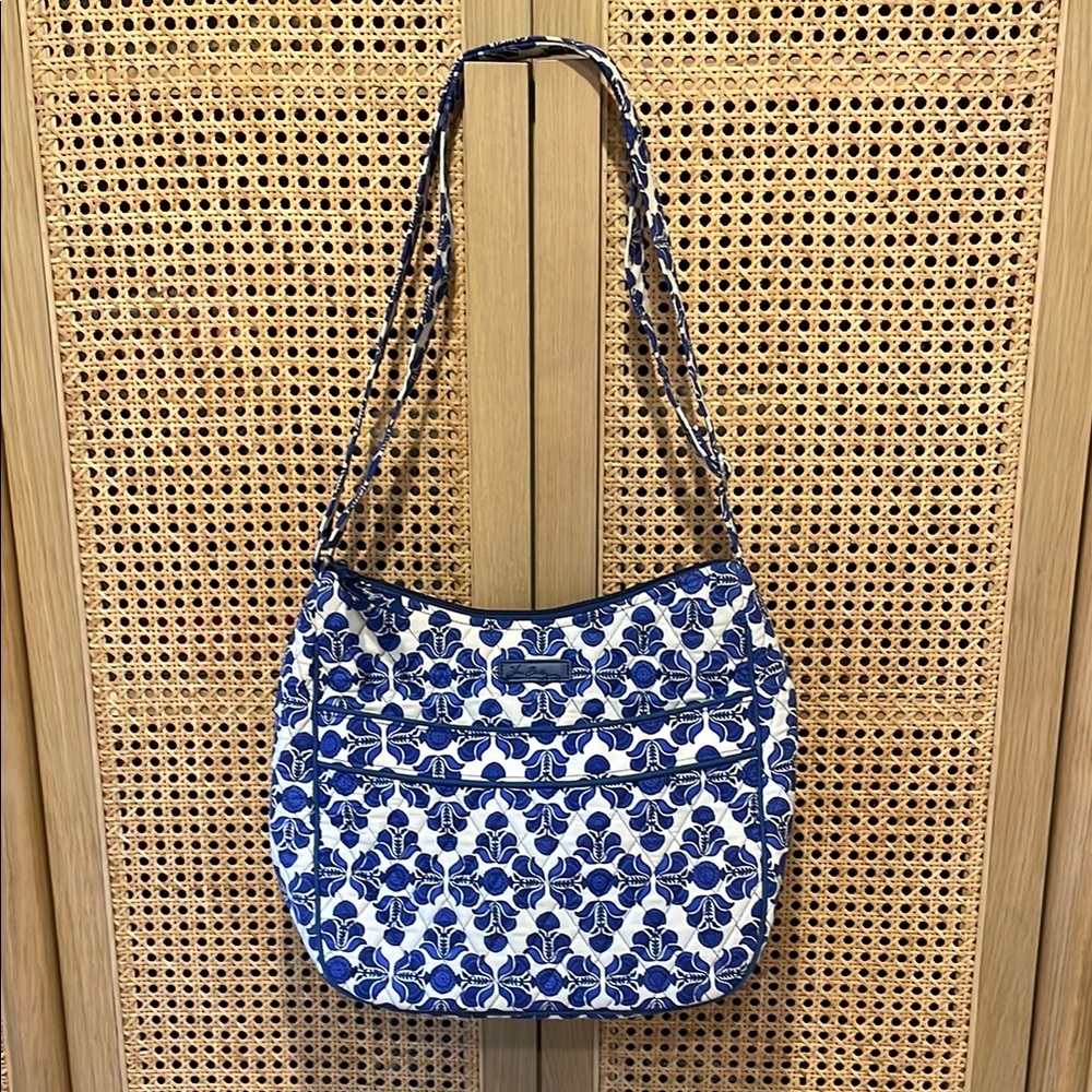 Vera Bradley zip top shoulder bag